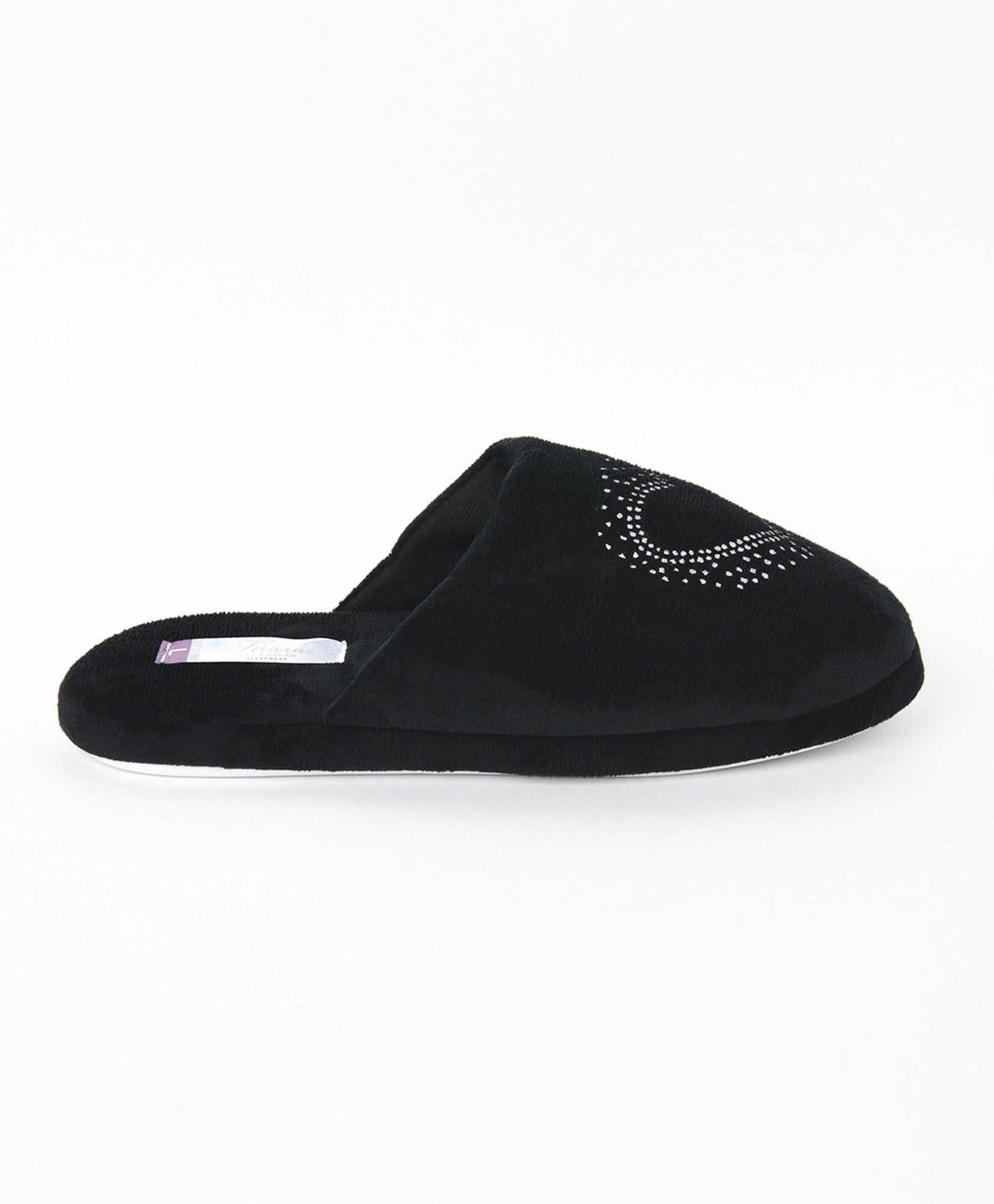 Pantufla mujer corazón brillante Pantufla mujer corazón brillante