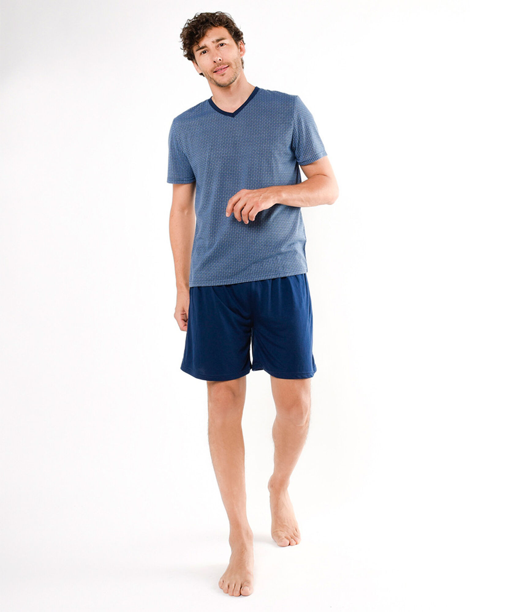 Pijama hombre diseño azul Pijama hombre diseño azul