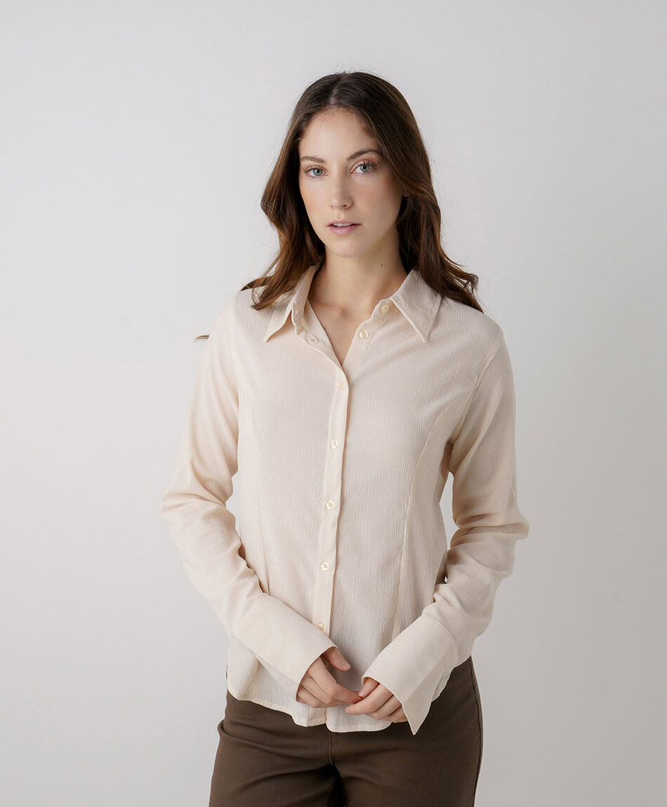 Blusa mujer entallada