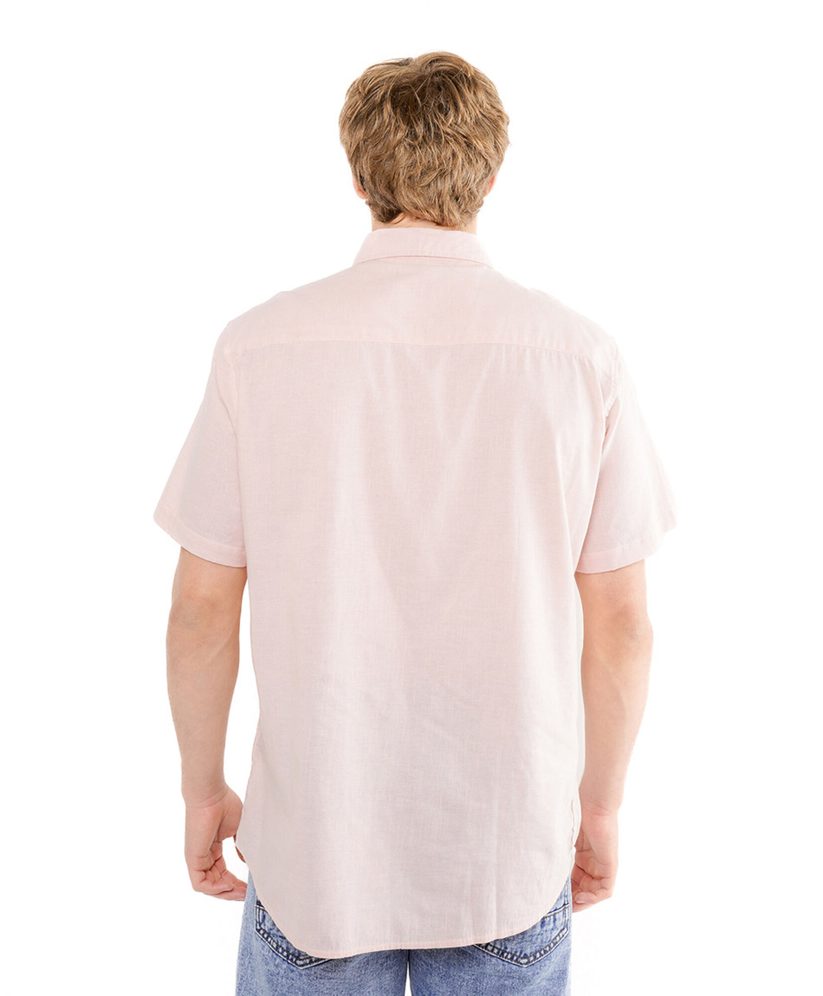 Camisa hombre lisa manga corta Camisa hombre lisa manga corta