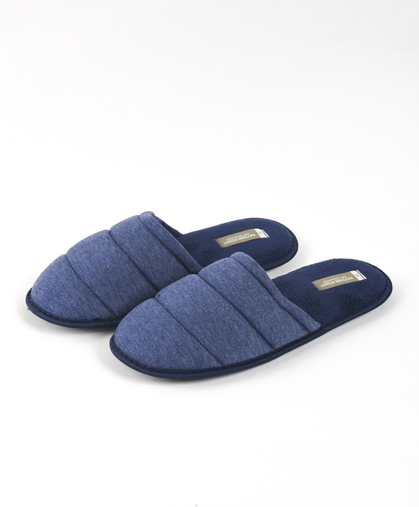 Pantufla hombre azul Pantufla hombre azul