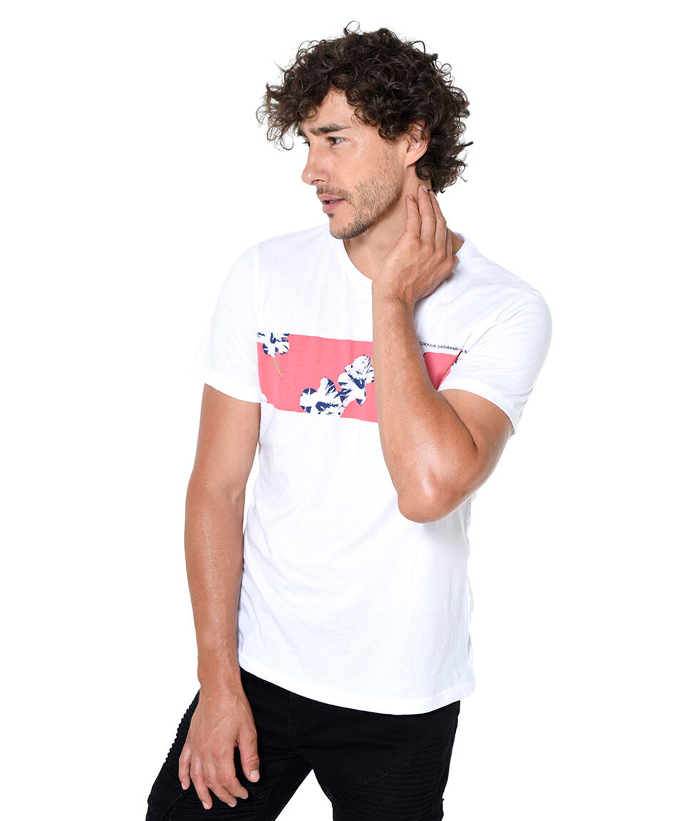 Polera estampada