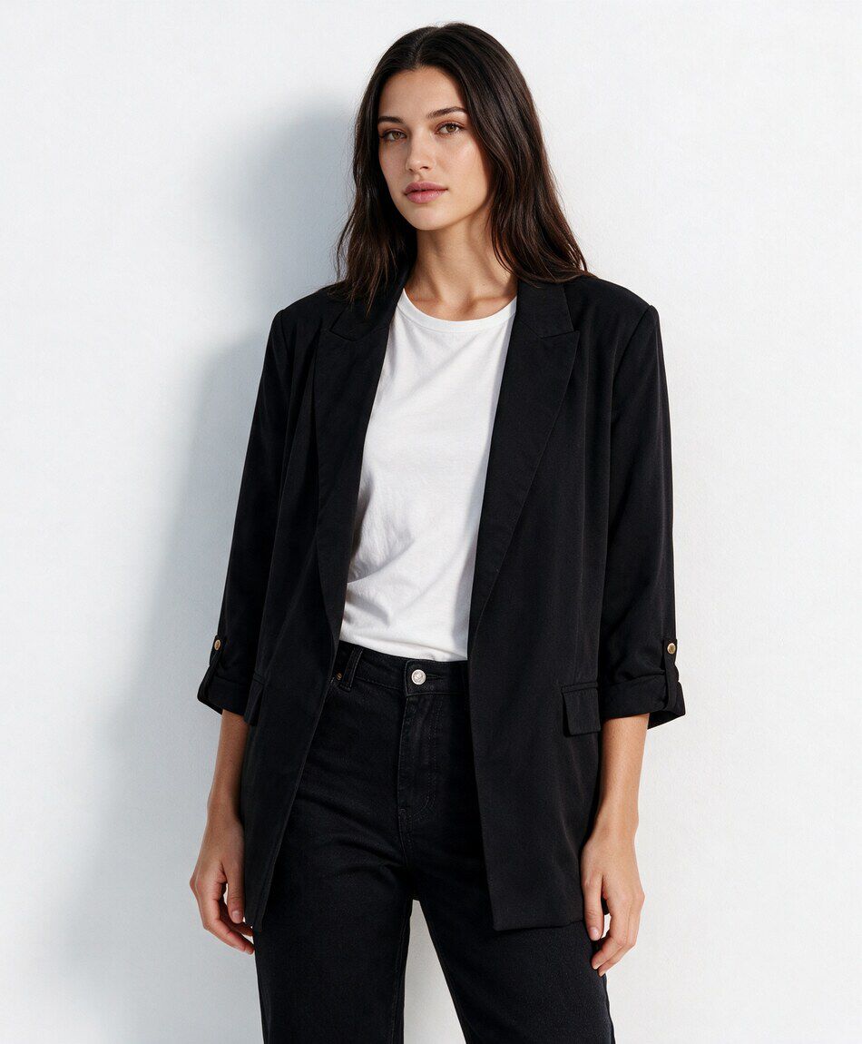 Blazer mujer solapa