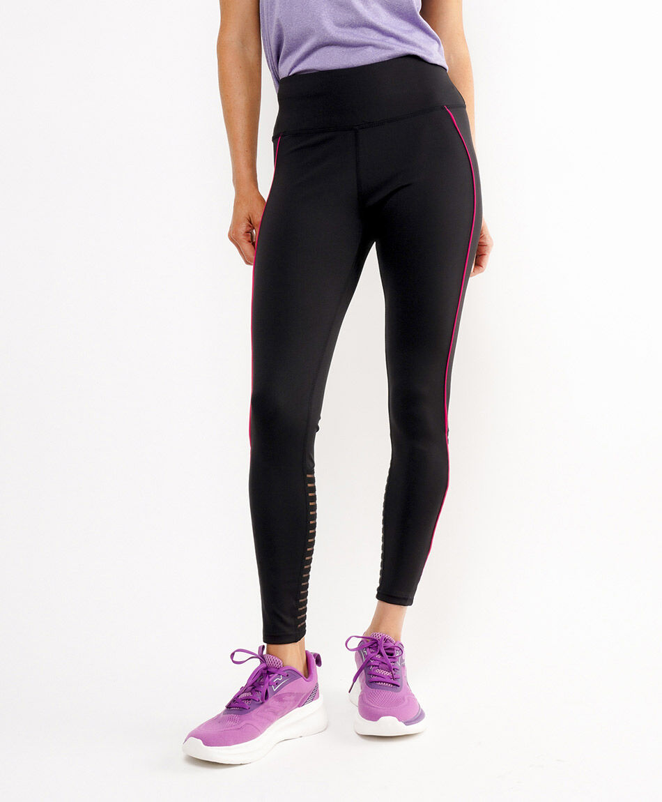 Calza deportiva mujer linea fucsia