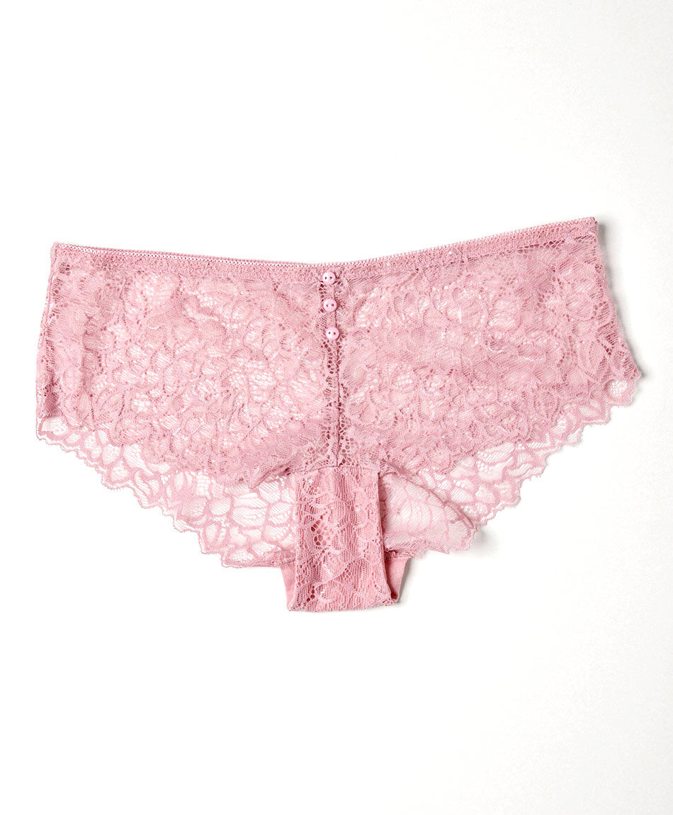 Pantaleta mujer encaje begonia