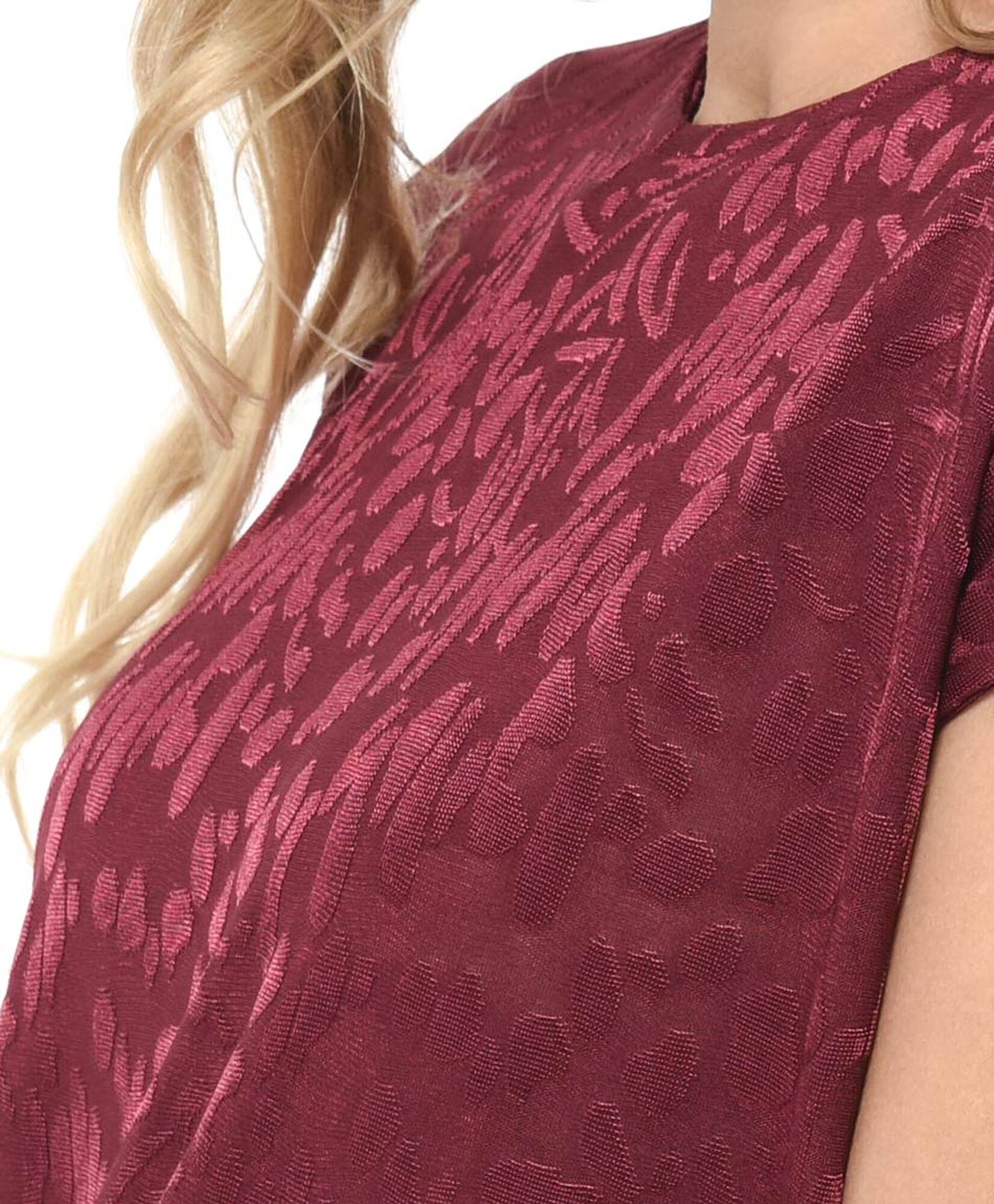Polera mujer print textura Polera mujer print textura