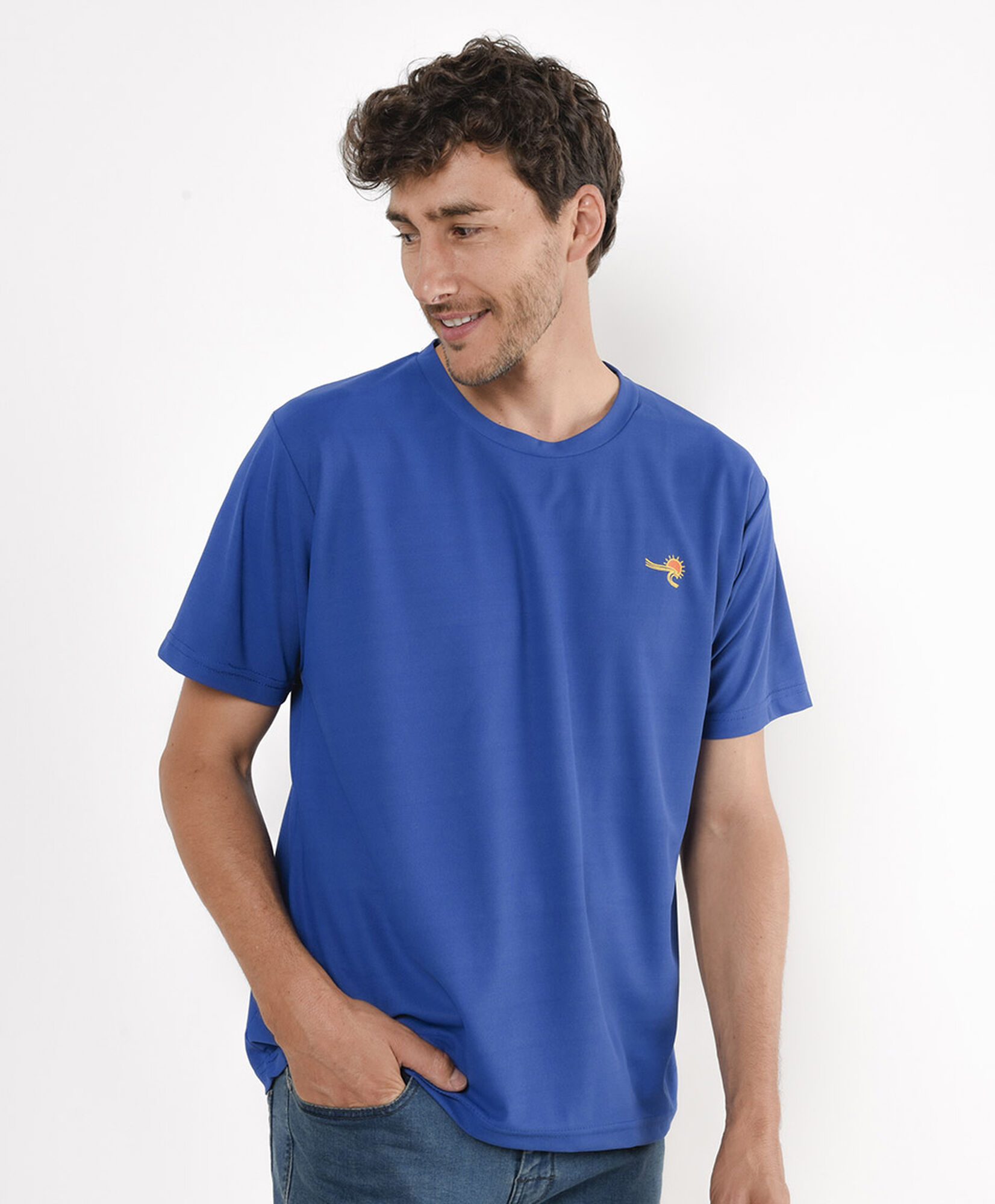 Polera hombre sol y ola dry fit Polera hombre sol y ola dry fit