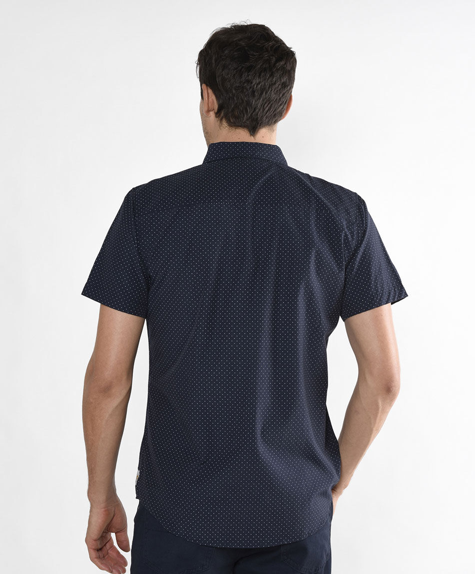 Camisa fashion manga corta