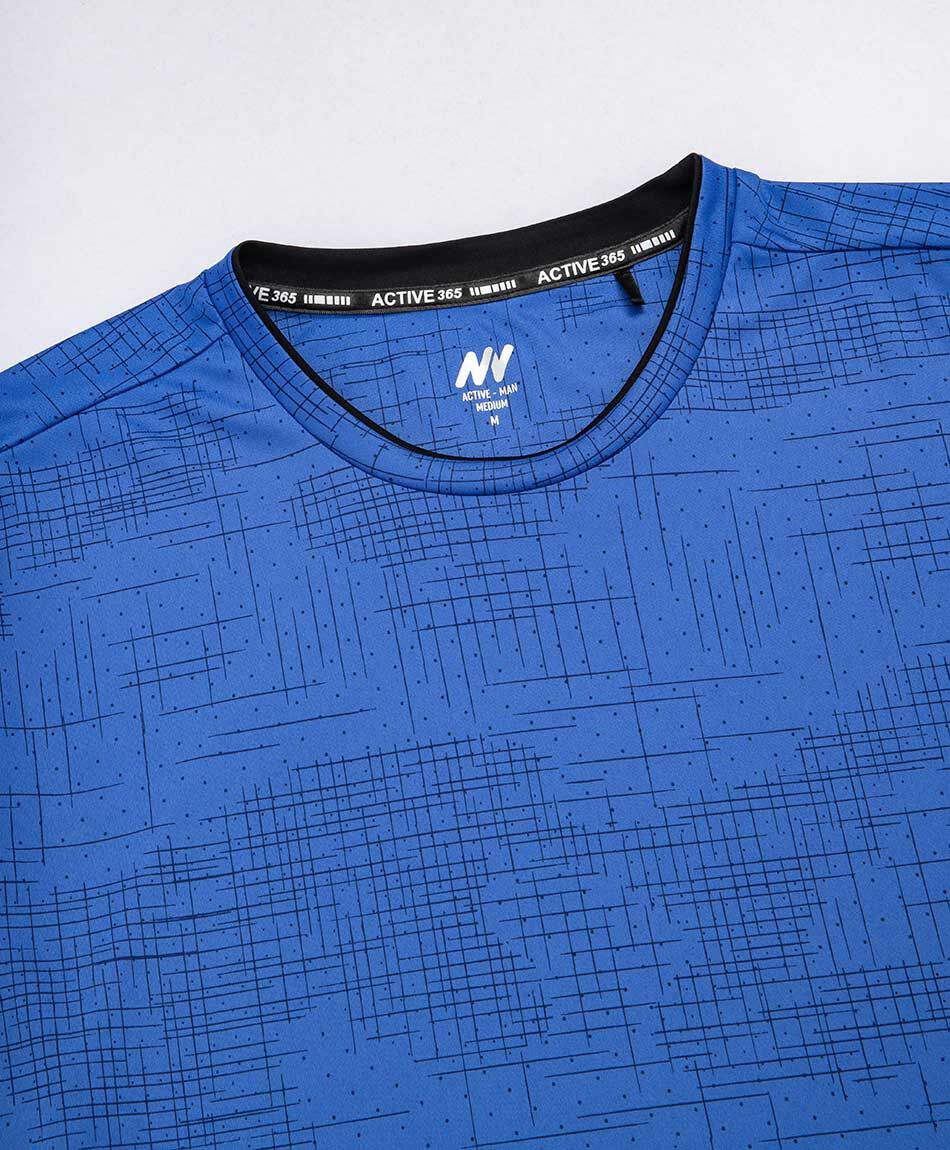 Polera deportiva hombre estilo mix