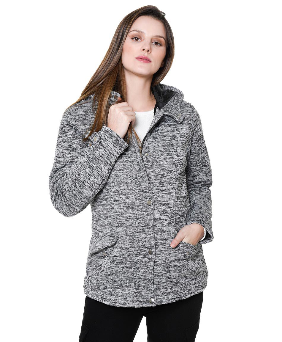 Chaqueta jaspeada