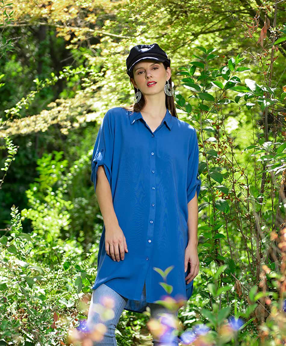 Blusa mujer detalle pu&ntilde;o
