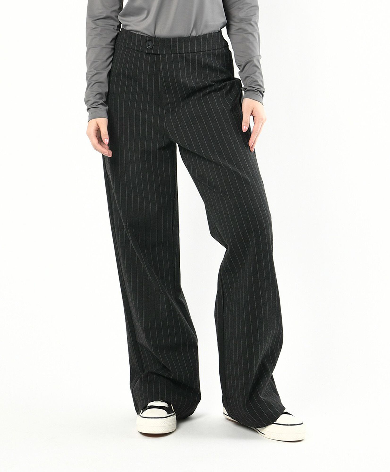Pantalón mujer líneas wide Pantalón mujer líneas wide