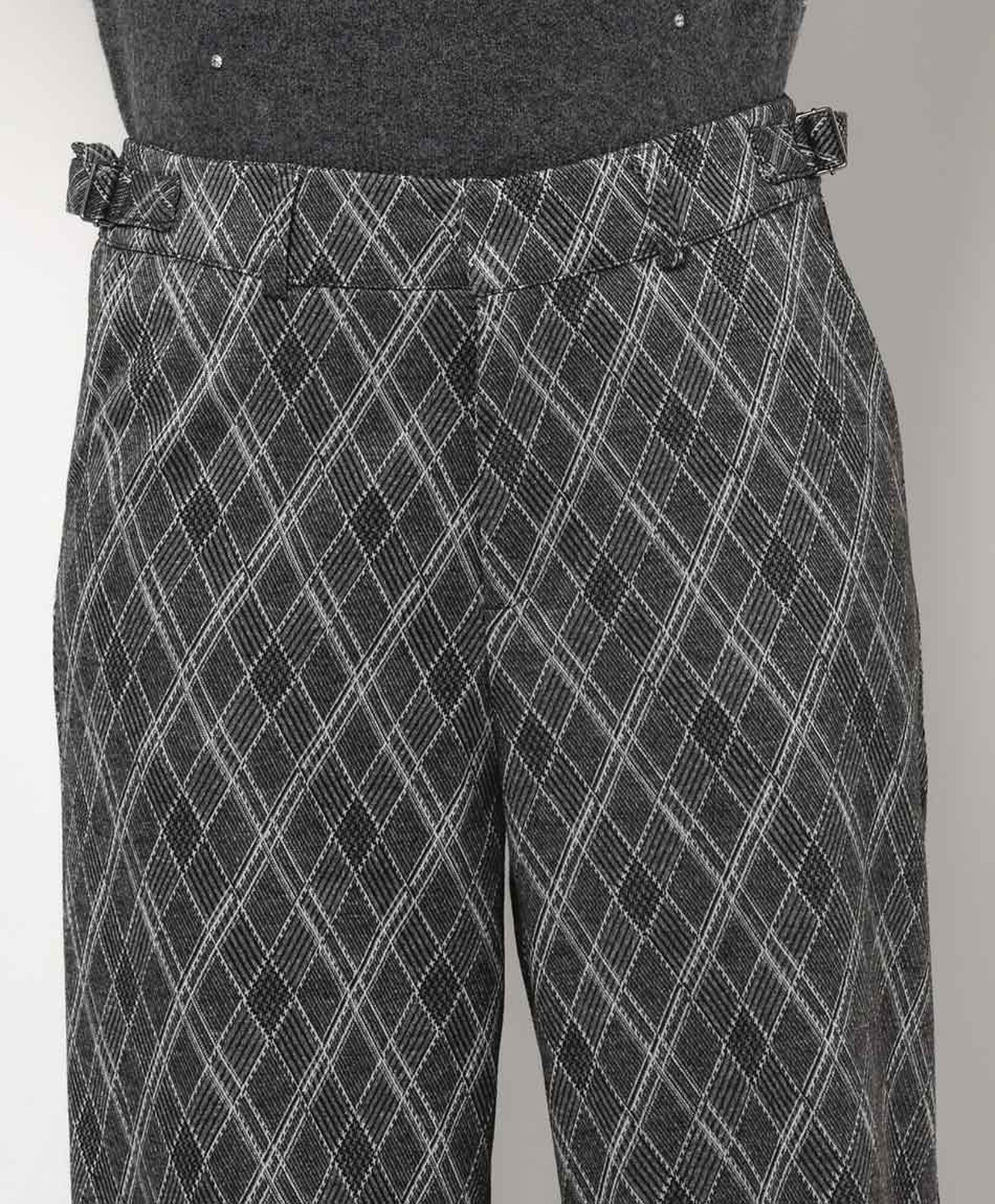 Pantalón mujer escocés wide Pantalón mujer escocés wide