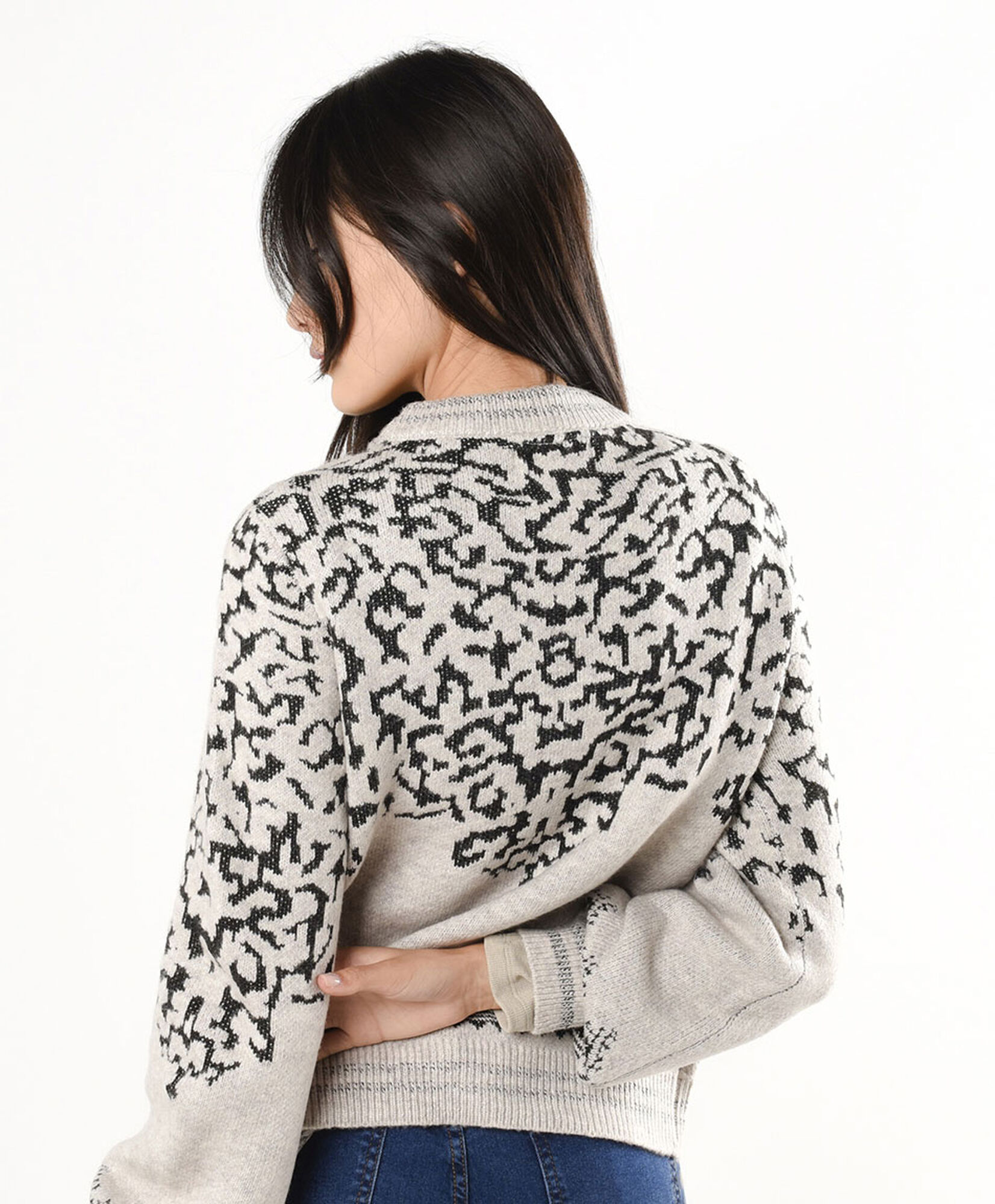 Sweater mujer estampado animal print Sweater mujer estampado animal print