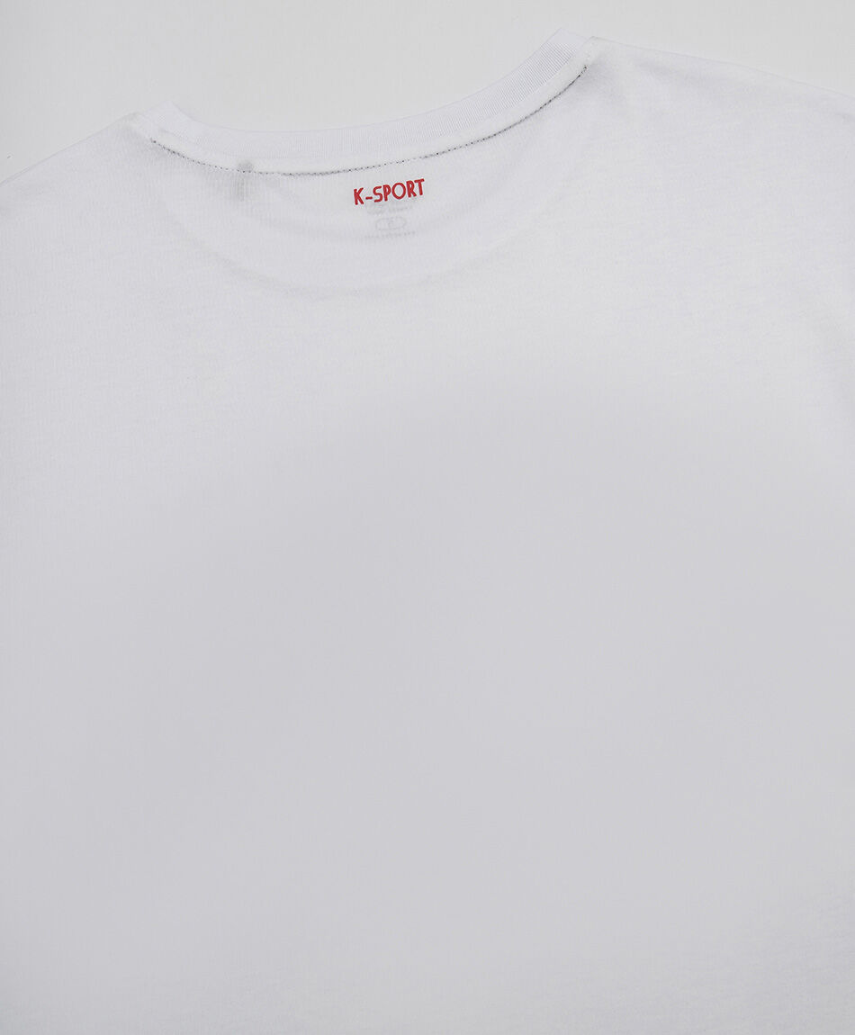 Polera deportiva mujer oversize strong