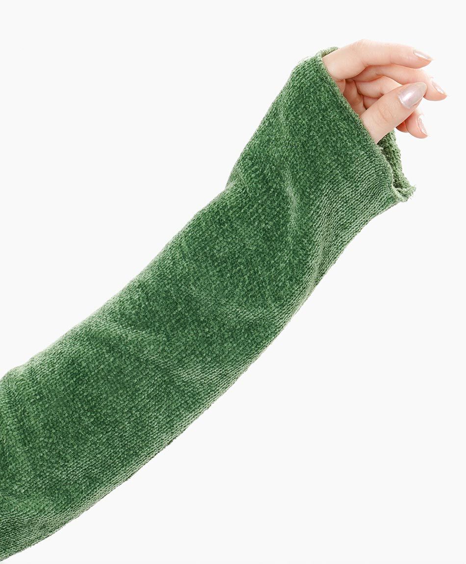 Sweater mujer chenille verde