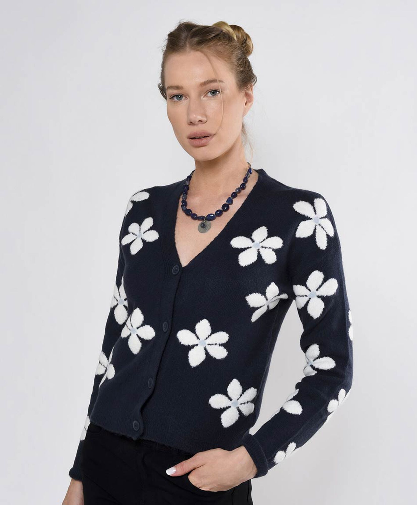 Cardigan mujer flores Cardigan mujer flores