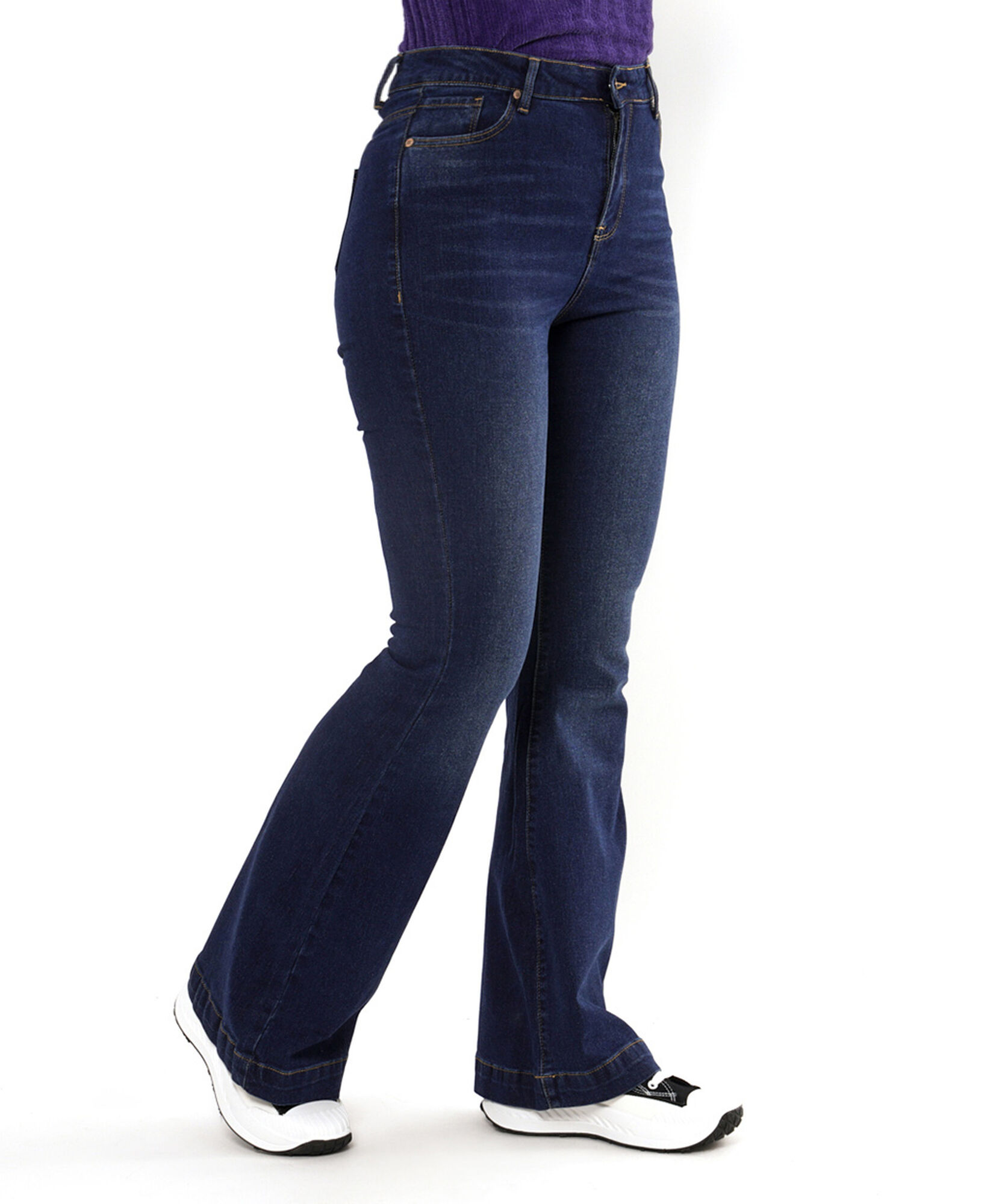 Jeans mujer azul oscuro flare Jeans mujer azul oscuro flare