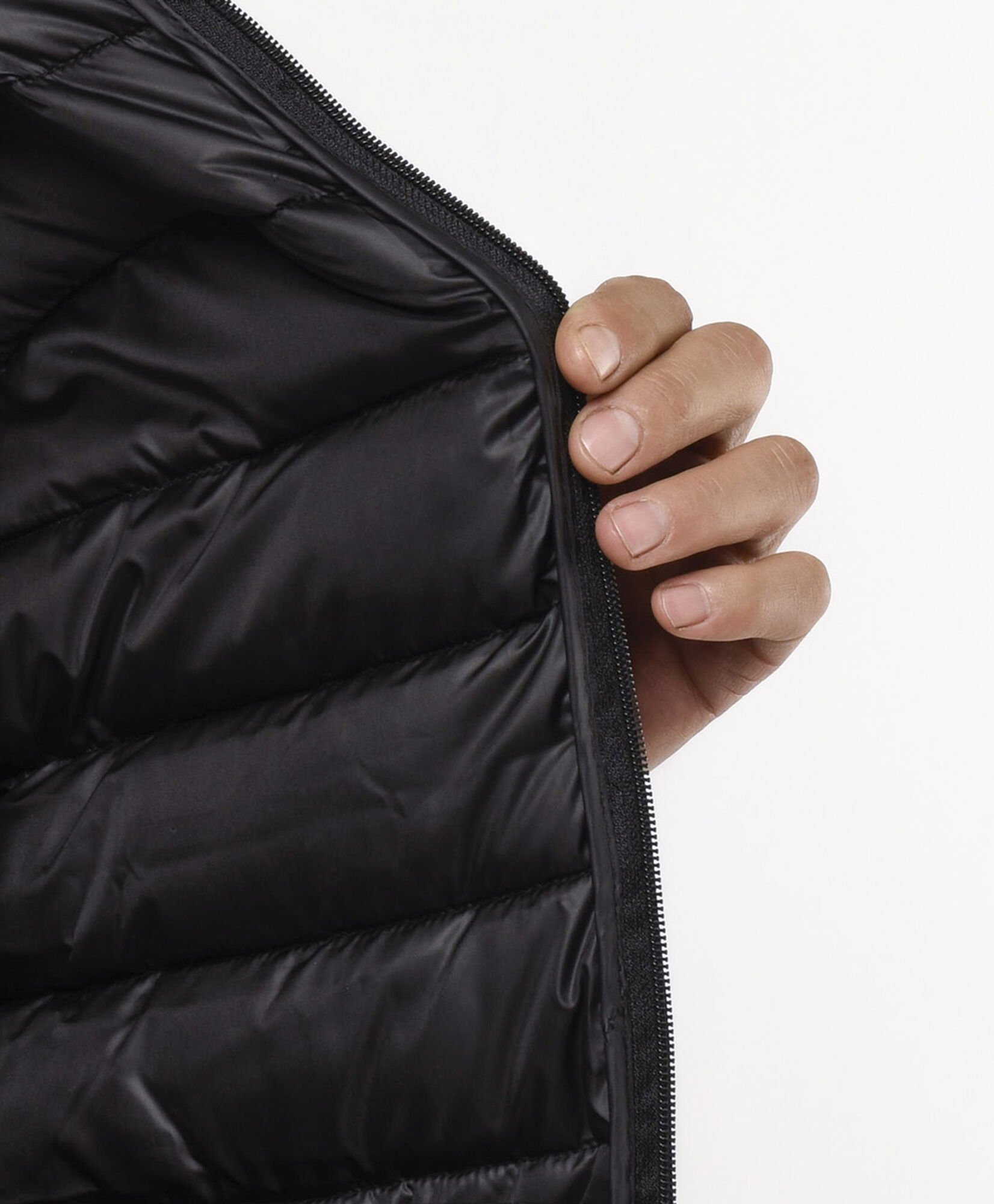 Parka hombre negra gorro Parka hombre negra gorro