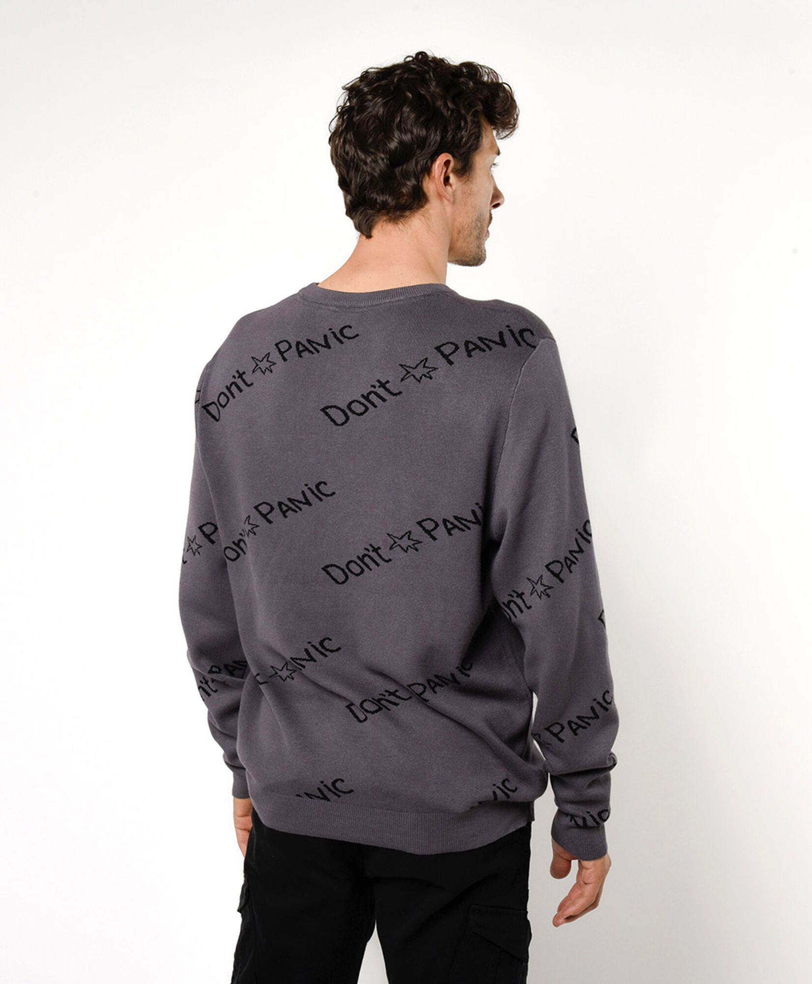 Sweater hombre frase estrella Sweater hombre frase estrella