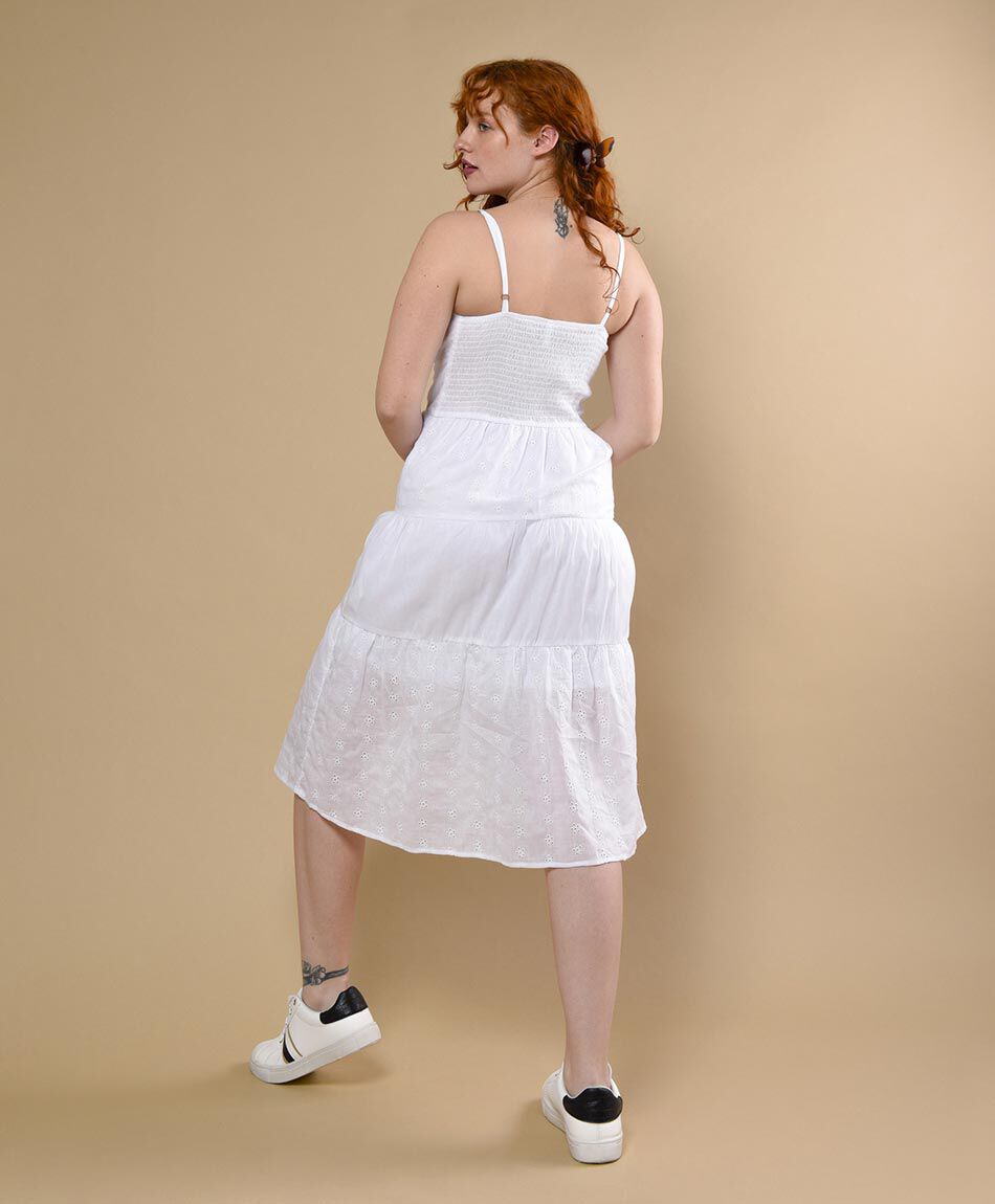 Vestido midi tirantes