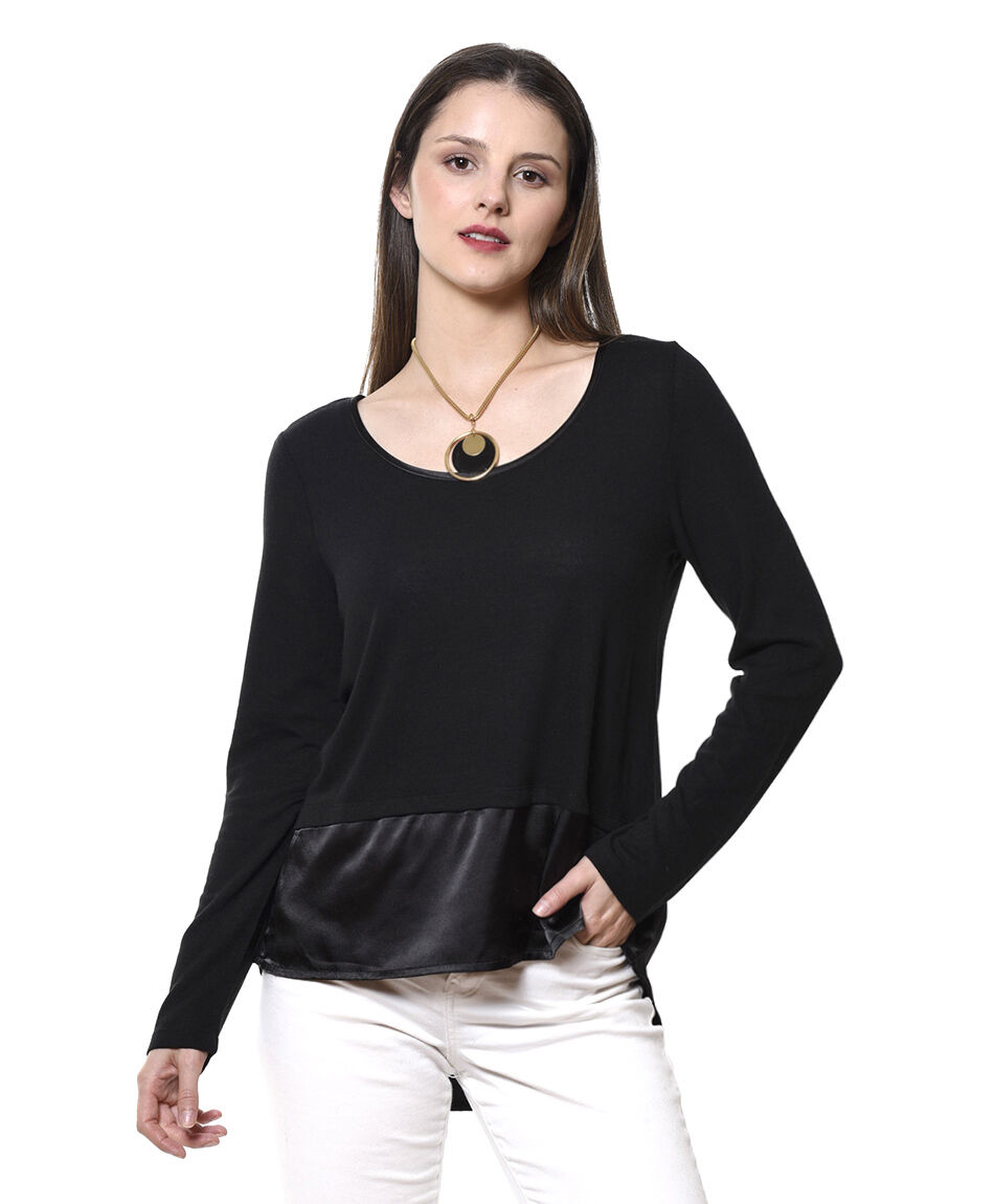 Polera combinada