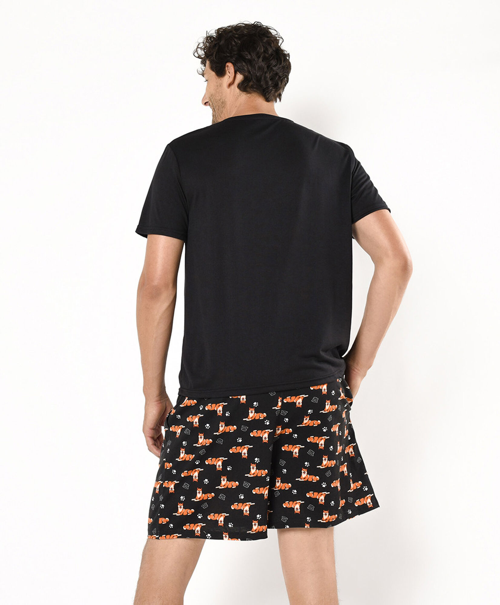 Pijama hombre estampado shiba inu Pijama hombre estampado shiba inu