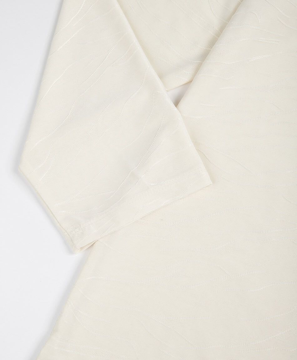 Polera mujer jacquard ondas