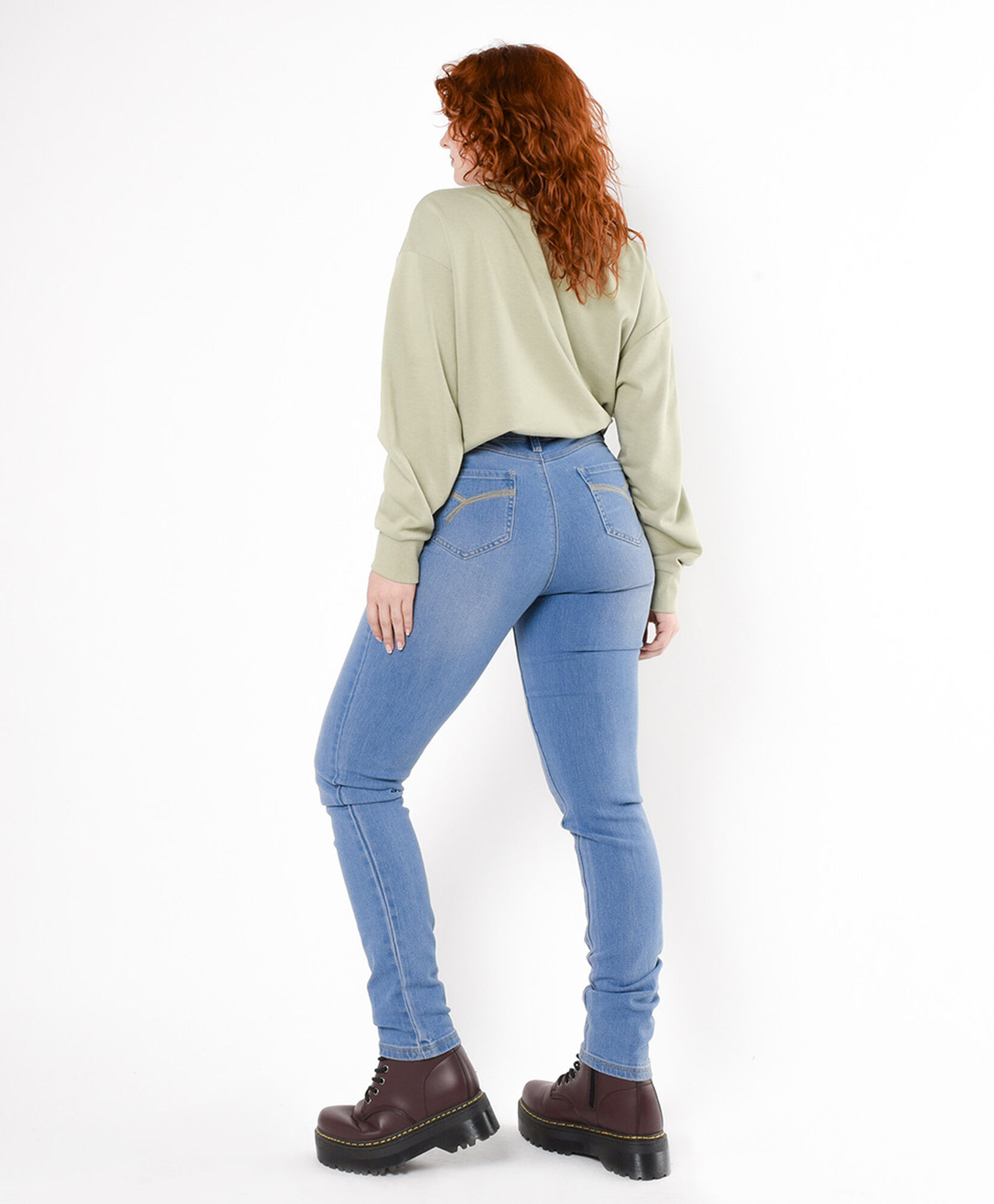 Jeans mujer liso skinny fit Jeans mujer liso skinny fit