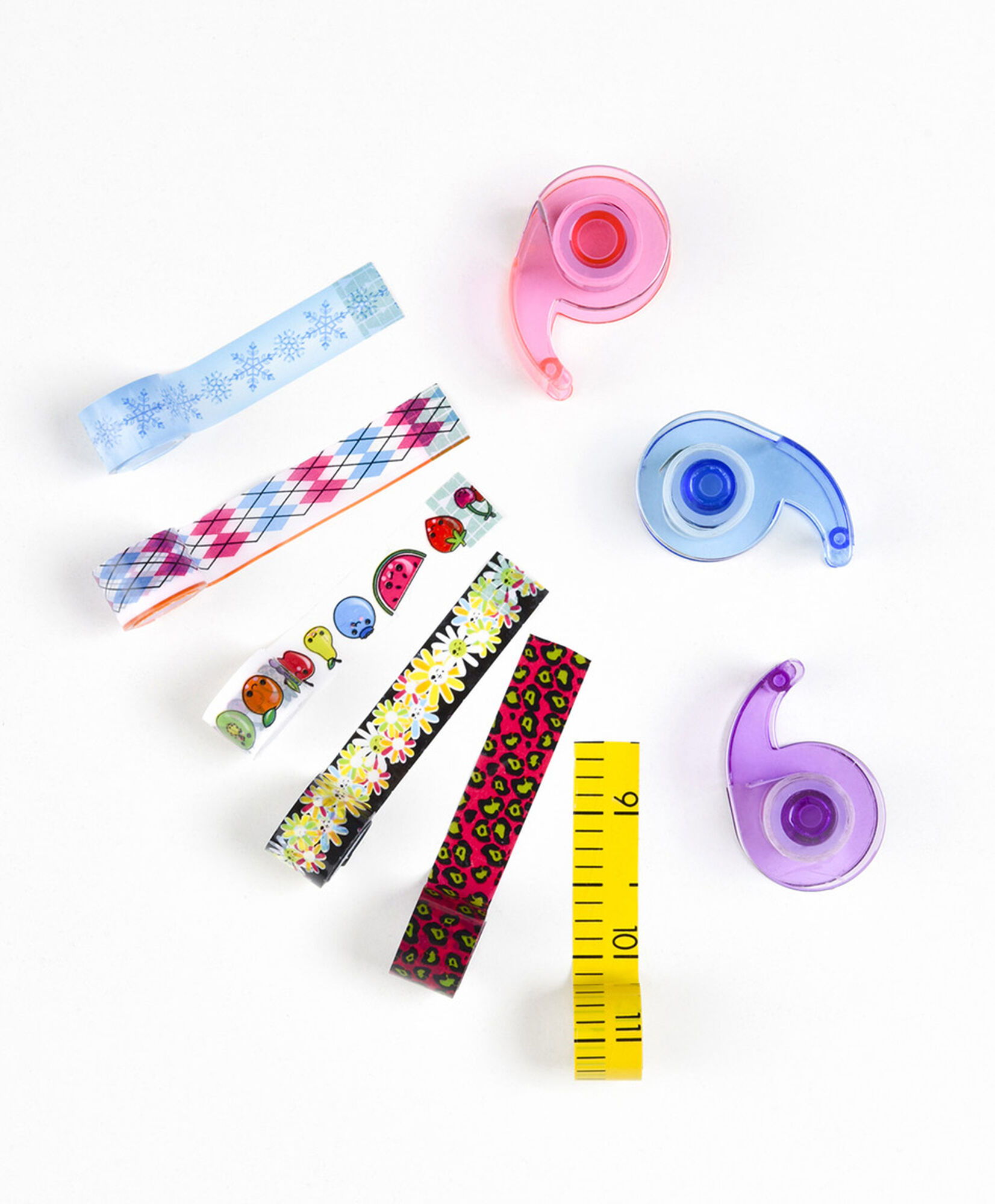 Set washi tape niña diseños Set washi tape niña diseños