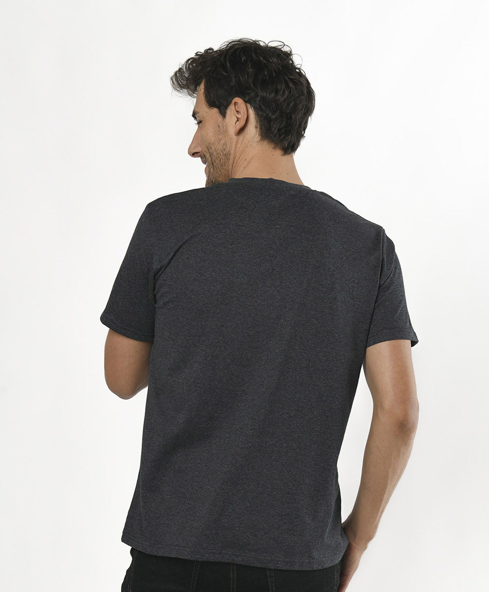 Polera hombre serpiente estampada Polera hombre serpiente estampada