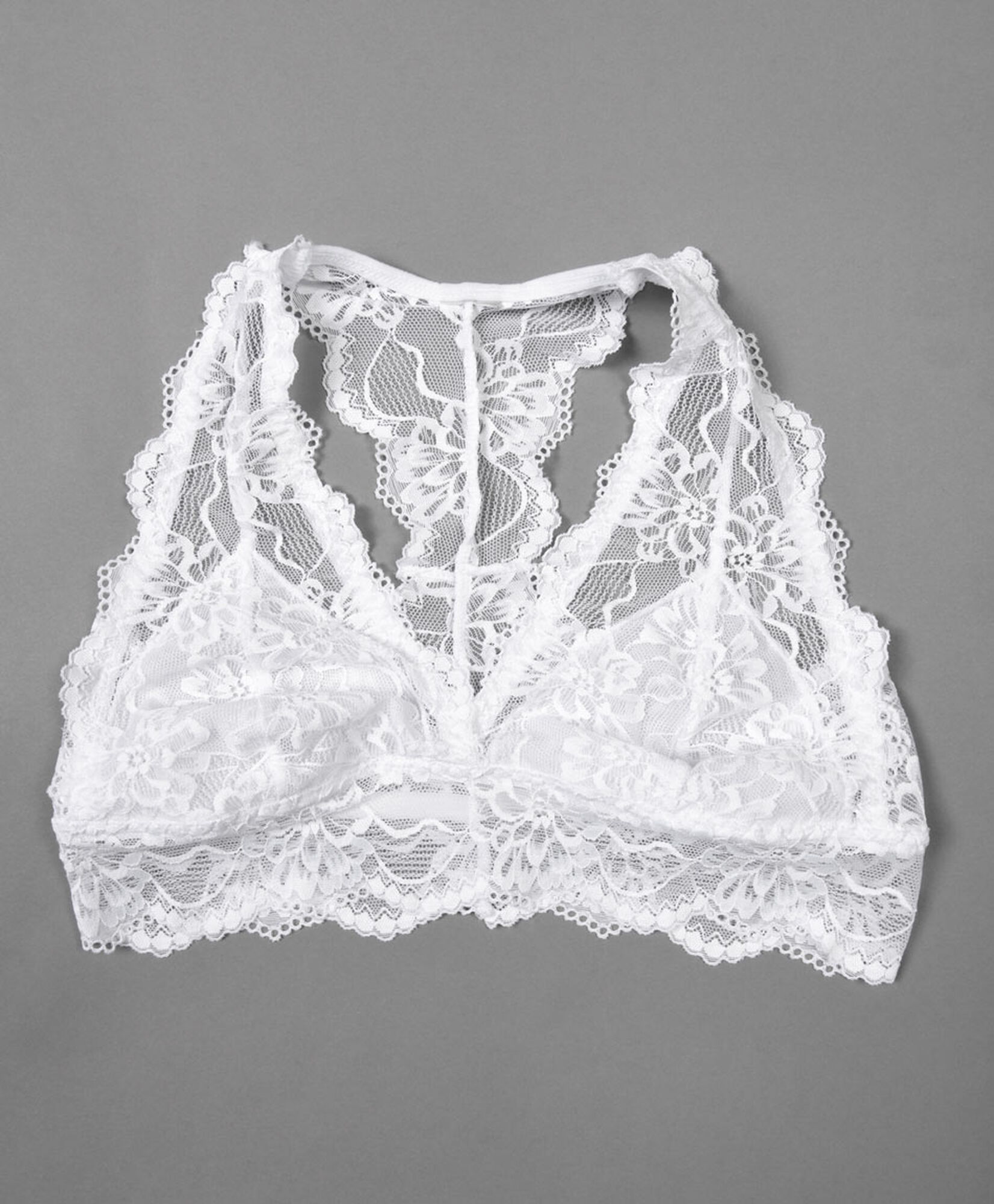 Bralette mujer encaje ancho Bralette mujer encaje ancho