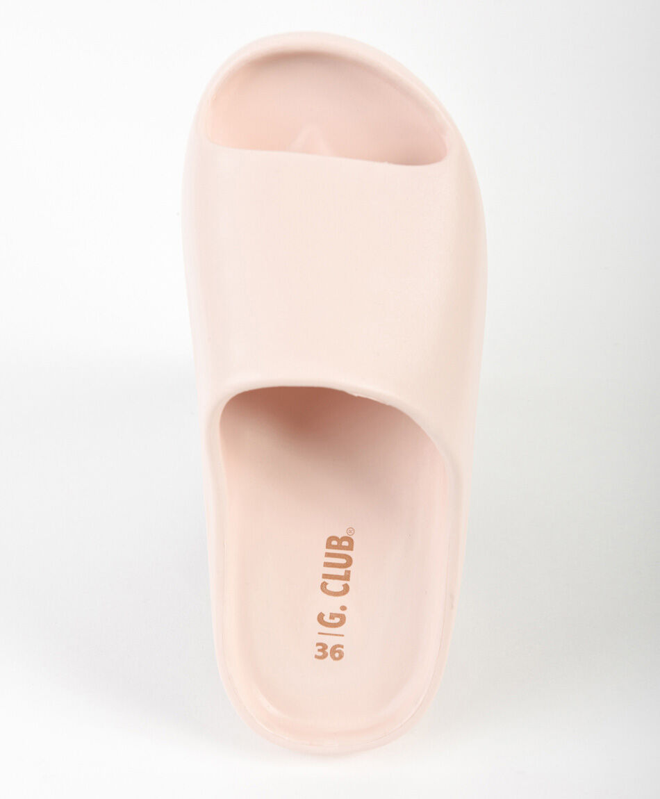 Sandalia infantil slide rosa