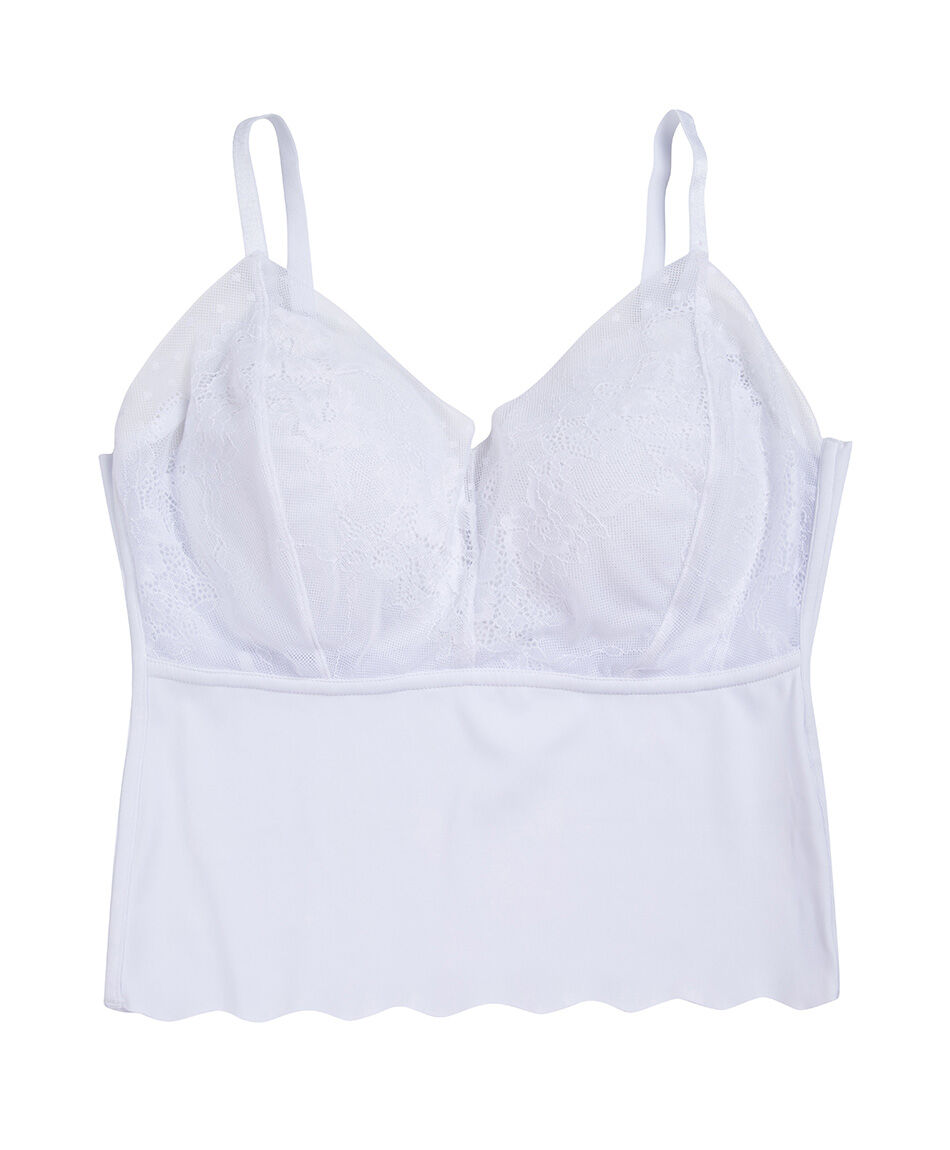 Bralette mujer seamless pretina ancha