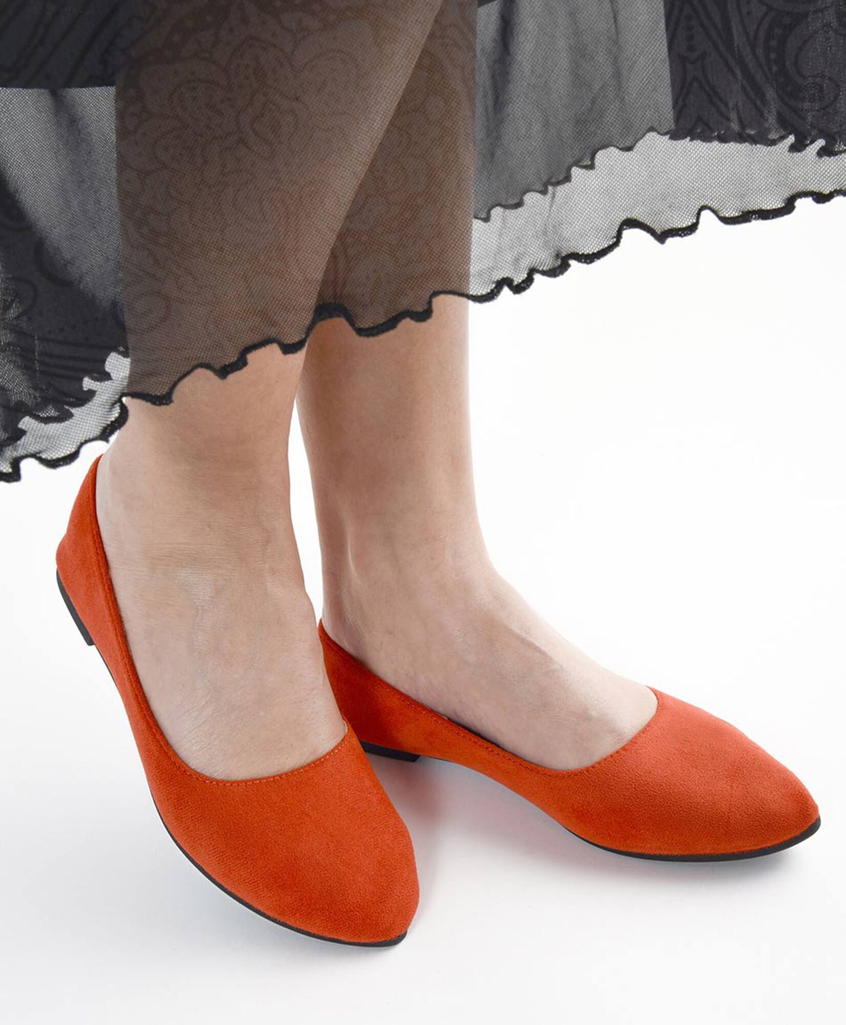 Ballerina mujer lisa naranja Ballerina mujer lisa naranja