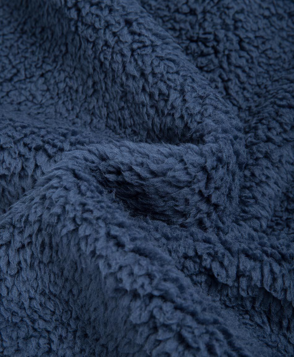 Poler&oacute;n ni&ntilde;o sherpas blue