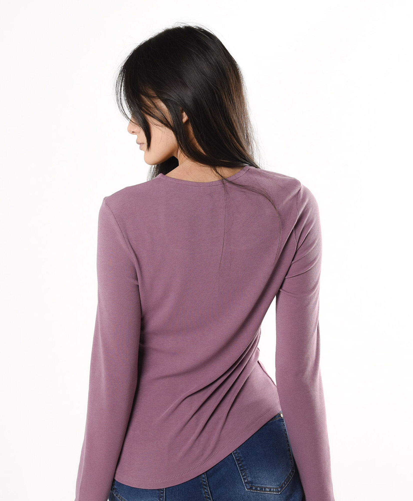 Polera mujer costuras frontales Polera mujer costuras frontales