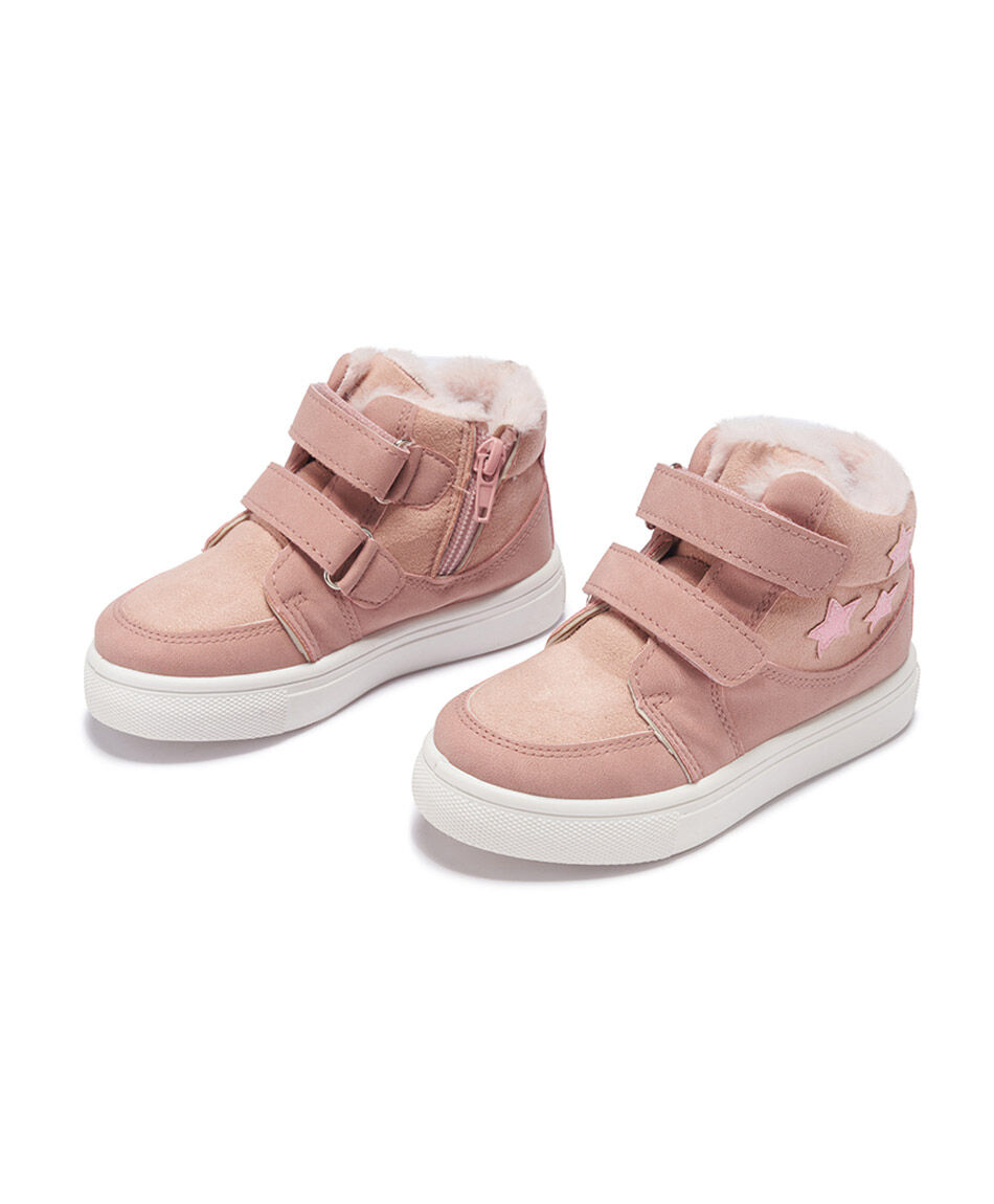 Bot&iacute;n infantil (20 a 25) forrado estrellas