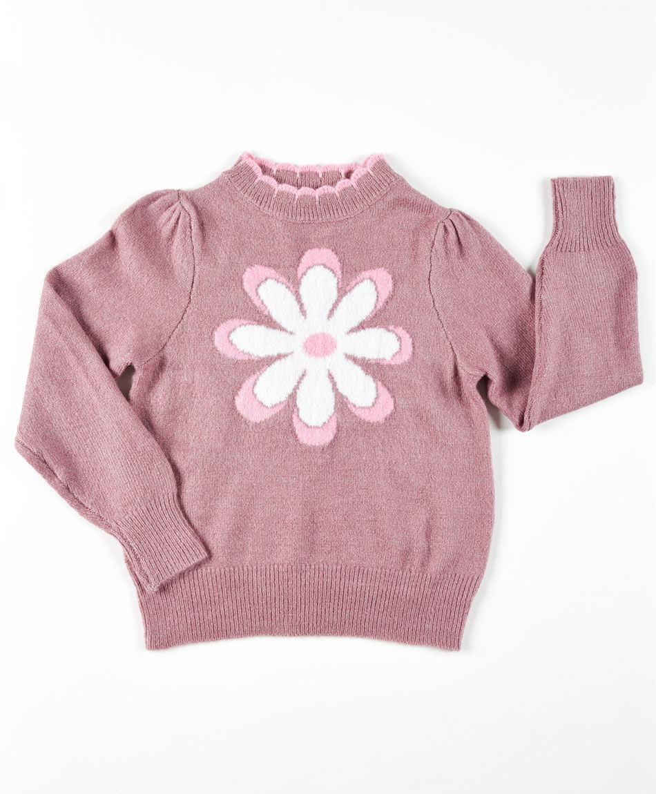 Sweater niña flor