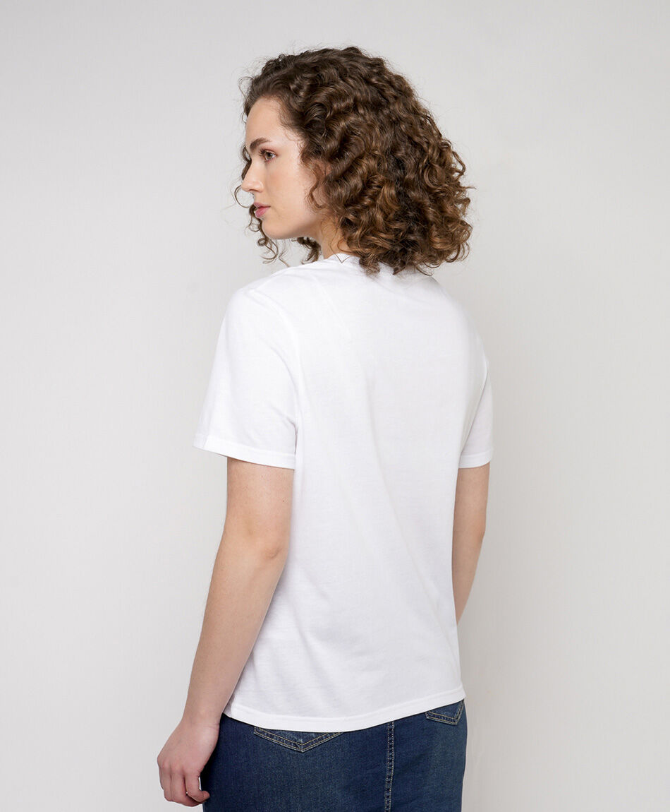 Polera mujer flamencos