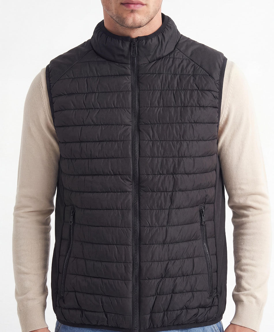 Parka hombre sin mangas acolchada