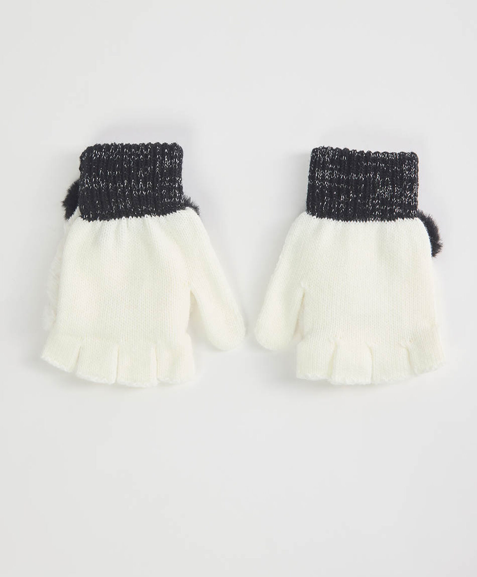 Guantes niña cara pingüino Guantes niña cara pingüino