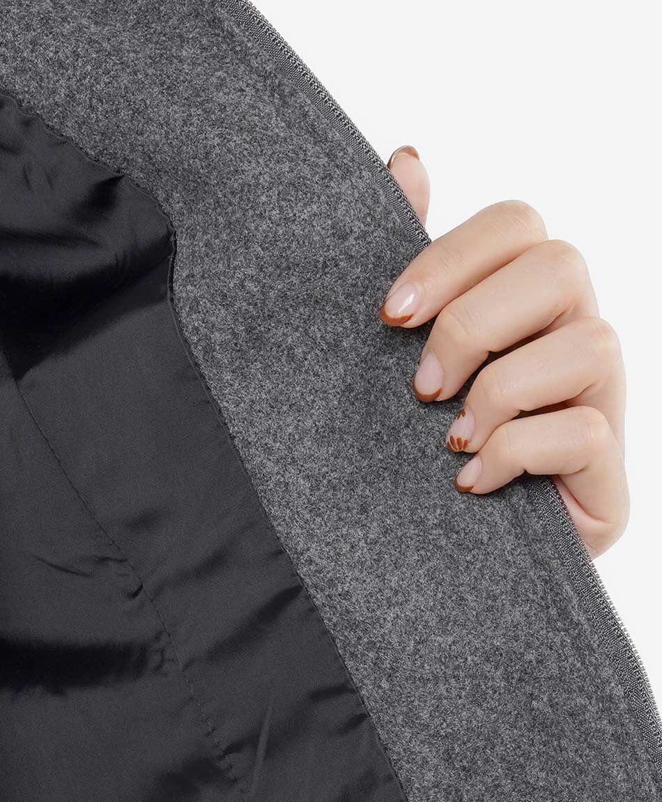 Chaqueta mujer entallada cuello