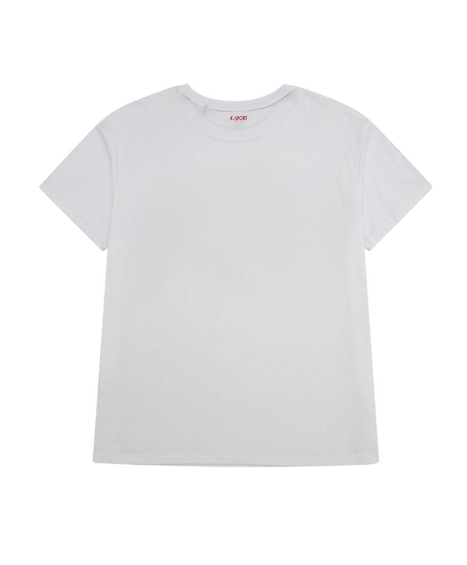 Polera deportiva mujer oversize strong