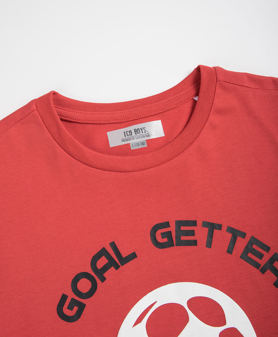 Polera ni&ntilde;o estampada deportes balones