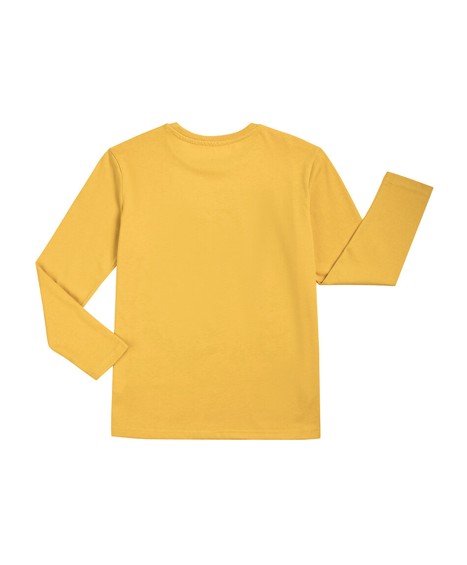 Polera ni&ntilde;o estampado live fast