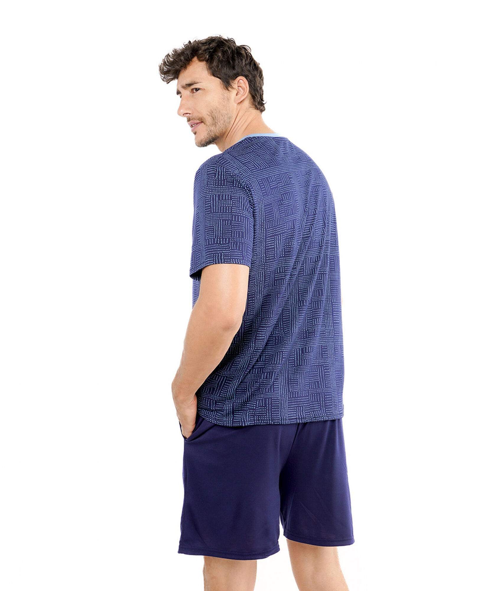 Pijama hombre diseño puntos Pijama hombre diseño puntos