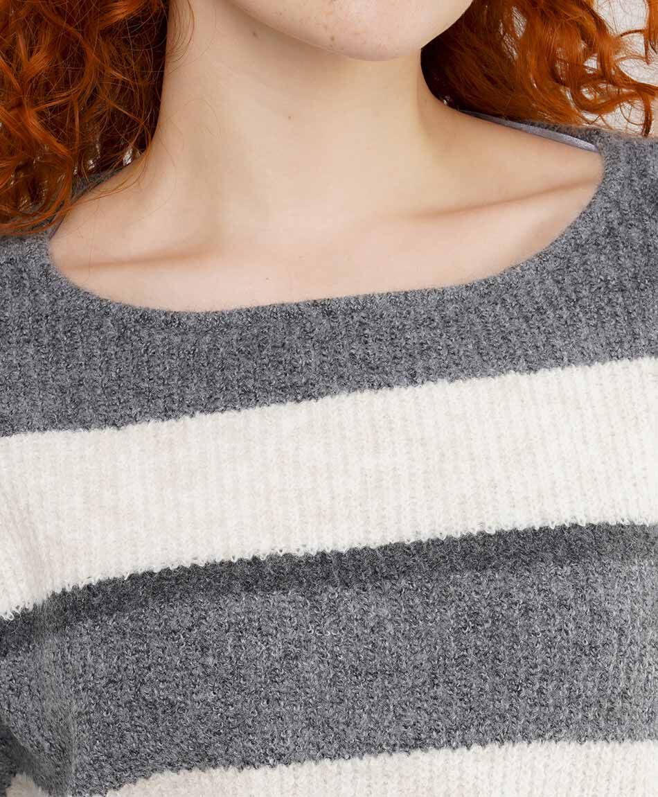 Sweater mujer list rayas