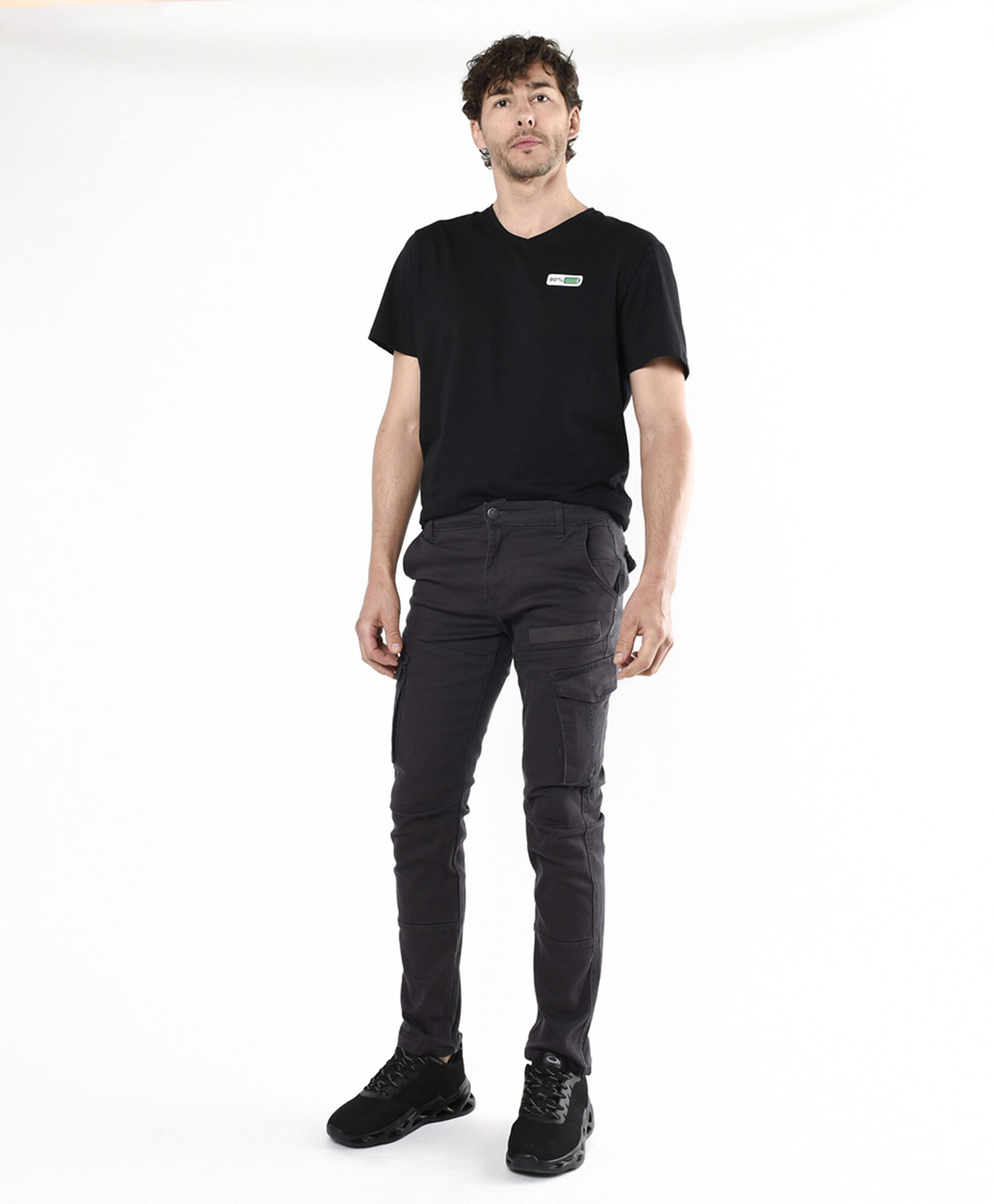 Jeans hombre cargo costuras Jeans hombre cargo costuras