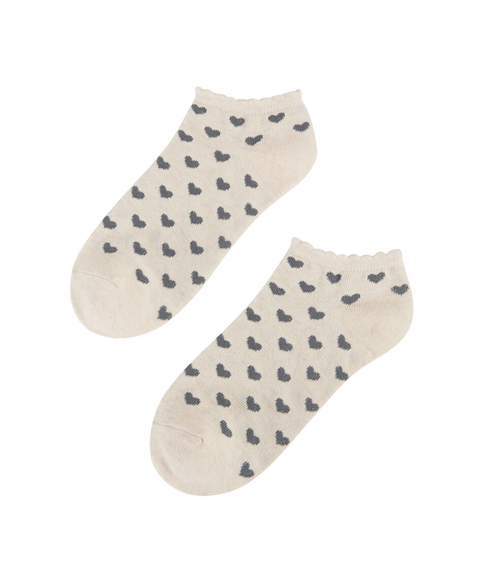 Pack 5 calcetines mujer corazones